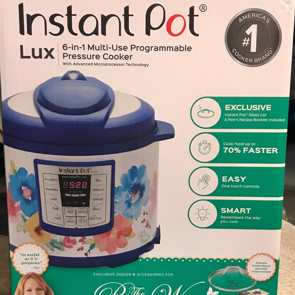 Instant Pot LUX 6in1 Programmable Pressure Cooker